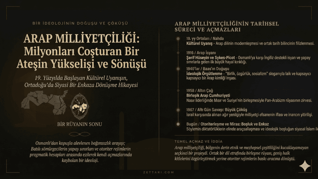 Arap Milliyetçiliği Neden Doğdu, Neden Tükendi?